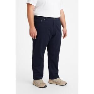 Levis Jeans Mens Size 56x30 Black Denim 550 Big Tall Classic Comfortable Durable